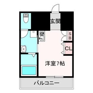 ウィンベル昭和町【7階】の間取り