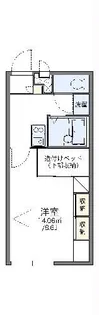 レオパレスLIRA【2階】の間取り