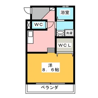 ブリッジゲート N【1階】の間取り