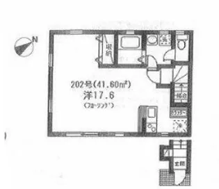 プランドール代官山【2階】の間取り