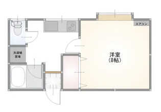 コーポサンライズII【2階】の間取り