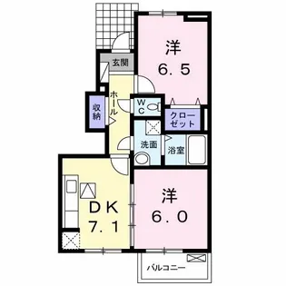 サンリット・メゾン・山崎II【1階】の間取り