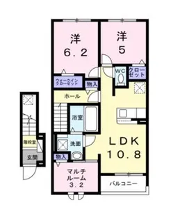 アンソレイユもみじ山の間取り