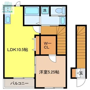 Prezia多良見west【2階】の間取り