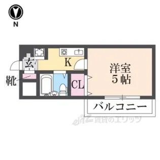 シティパレスJR奈良P7【3階】の間取り