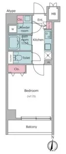 ライトテラス押上【4階】の間取り