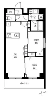 アーバンパーク船堀II【2階】の間取り