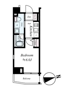 SYFORME GAKUSHUINSHITA【4階】の間取り