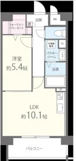 ラフレシーサ医大通り【9階】の間取り