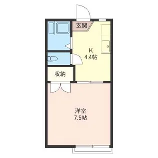 ハイツアゼリア【2階】の間取り