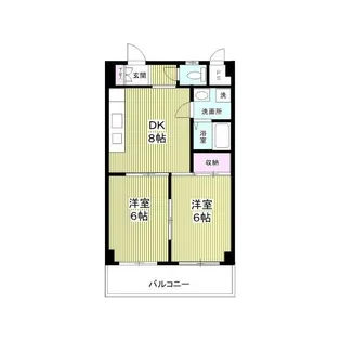 メゾン本厚木【1階】の間取り