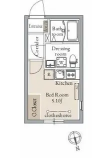 LiveFlat千駄木【3階】の間取り