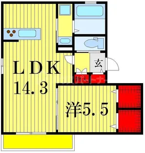 CasaK【3階】の間取り