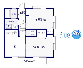 ヒルサイト洋光台【2階】の間取り