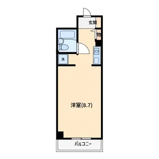 CASSIA南浦和【7階】の間取り