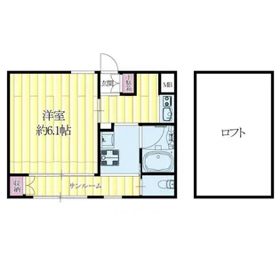 パロス江坂垂水町【2階】の間取り