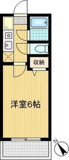 コーポいずみ.【1階】の間取り