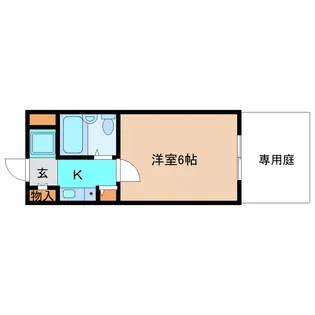 デトムワン西陣パートIII【1階】の間取り