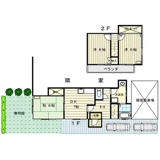 フォーレスト沼の間取り