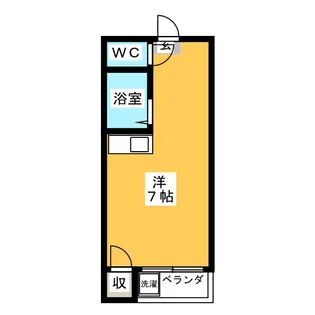 東京ビル6【2階】の間取り