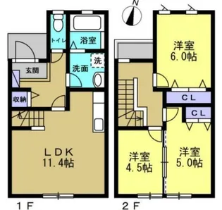 トレステーラGIIの間取り