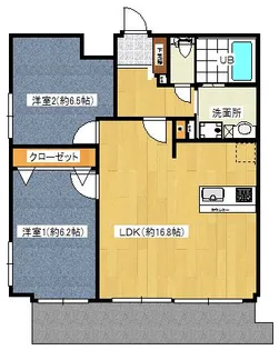 EXCLUSIVE【3階】の間取り