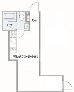 LaLa THIRA【1階】の間取り