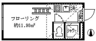 フェリスアリソン【1階】の間取り