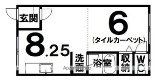 アートライフ西庶路【1階】の間取り
