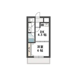 CORRECT FORET住道【5階】の間取り