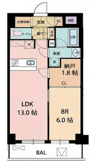 Kaido Kamiasao(カイドカミアサオ)【3階】の間取り