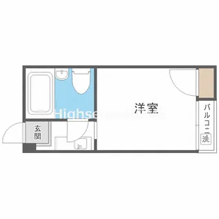 サニーハイツ都島【2階】の間取り