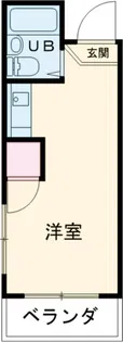 パステル鷹の台【4階】の間取り