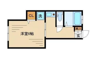 西新荘【1階】の間取り