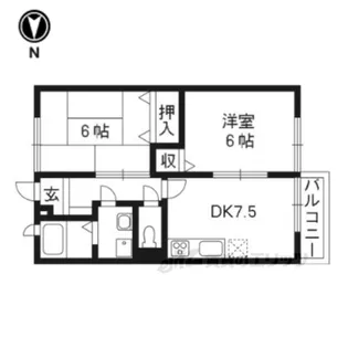 アムール下村【2階】の間取り