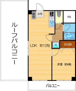 新中野駅上プラザ【12階】の間取り