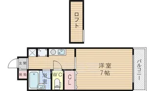 ミールズ江坂【2階】の間取り