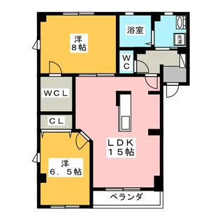 エミグランドウィル【3階】の間取り