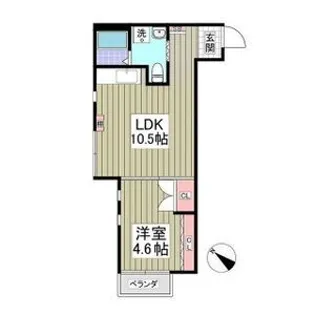 DAIYU31番館【3階】の間取り