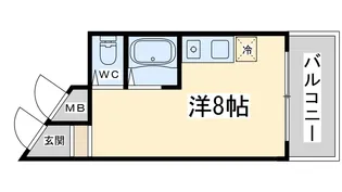 サンロイヤル柴島パート3【2階】の間取り