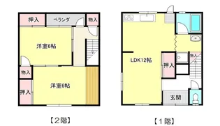 下村ハウス【1階】の間取り
