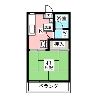 サンコーポ湘南【2階】の間取り