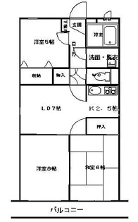 スマイルM1【2階】の間取り