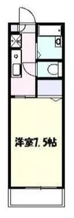 アルカディア宮崎台【1階】の間取り
