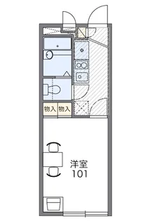 パストラル【3階】の間取り