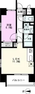 FUTURE HOKIMA【10階】の間取り