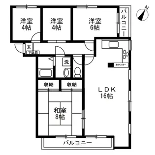 KYヒルズ【3階】の間取り