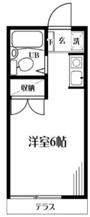 新豊田ハイツ B号館【1階】の間取り