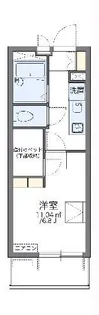 レオパレスエムズシティ【4階】の間取り