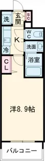 プライムアーバン御堂筋本町【6階】の間取り